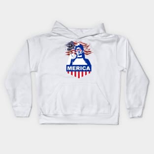 4th of July Joe Dirt Merica Kids Hoodie